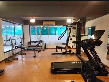 Gym in 3 BHK Apartment at Thaltej – for Rent