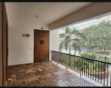 Balcony in 3 BHK Apartment at Thaltej – for Rent
