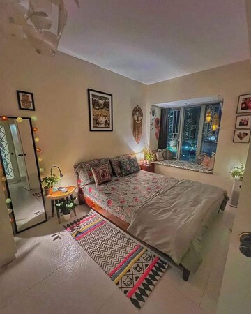 Bedroom in 3.5 BHK Builder Floor at Krishna Nagar – for Rent