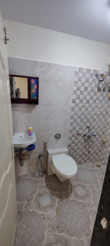 Attached Bathroom in 2 BHK Apartment at Jagdale Velvet, Vartak Nagar – for Sale