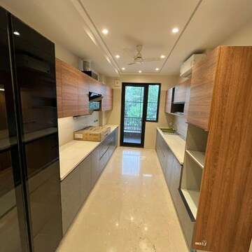 Kitchen in 4 BHK Builder Floor at Ansal Sushant Lok I, Sector 43 – for Rent