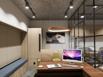 Bedroom in  Office Space at Sun Westbank, Navrangpura – for Rent