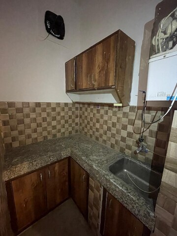 Kitchen in 1 RK Builder Floor at Sector 52 – for Rent