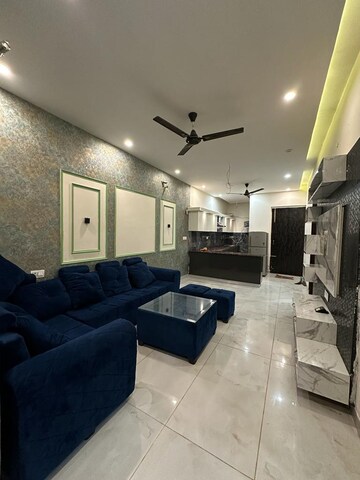 Living Room in 3 BHK Builder Floor at Gillco Valley, Mohali Sector 127 – for Rent