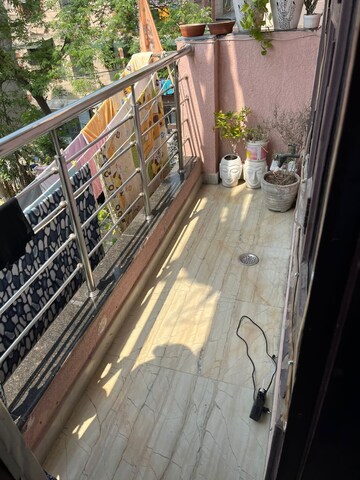 Balcony in 3 BHK Builder Floor at Rohini Sector 24 – for Sale