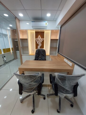 Team Area in  Office Space at Avirat Silver Radiance 2, Science City – for Rent