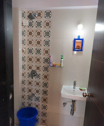 Bathroom in 1 BHK Apartment at Victoria Building, Kandivali West – for Rent