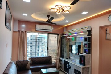 Living Room in 1 BHK Apartment at Victoria Building, Kandivali West – for Rent