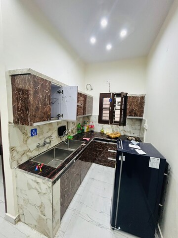 Kitchen in 2 BHK Builder Floor at Greater Mohali – for Rent