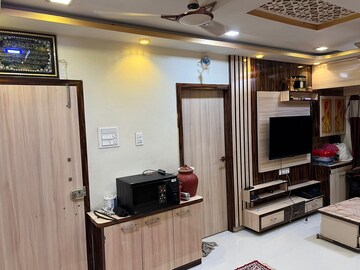 Living Room in 4 BHK Apartment at Hiranandani Gardens, Powai – for Sale