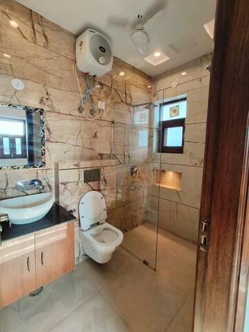 Bathroom in 3 BHK Builder Floor at Sector 9 – for Rent