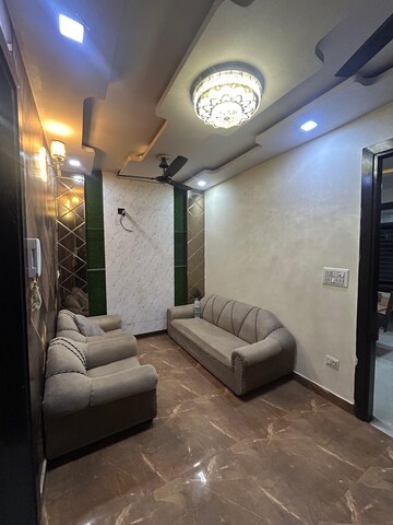 Living Room in 2 BHK Builder Floor at Dwarka Mor – for Rent