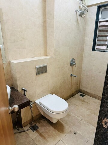 Bathroom in 2 BHK Apartment at Godrej Prime, Chembur – for Rent