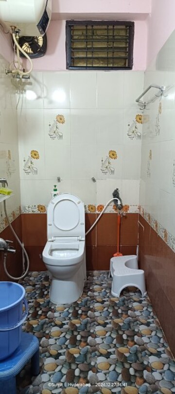 Bathroom in 3 BHK Apartment at Sai Raghava Enclave Chanda Nagar, Chanda Nagar – for Sale
