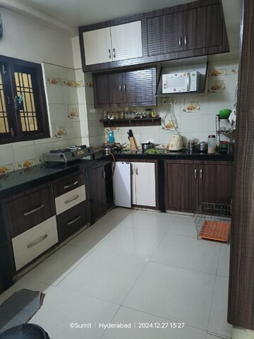 Kitchen in 3 BHK Apartment at Sai Raghava Enclave Chanda Nagar, Chanda Nagar – for Sale