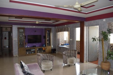 Living Room in 4 BHK Apartment at Narayanapura – for Sale