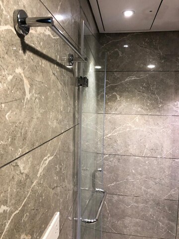 Attached Bathroom in 3 BHK Apartment at Oberoi Realty Esquire, Goregaon East – for Rent