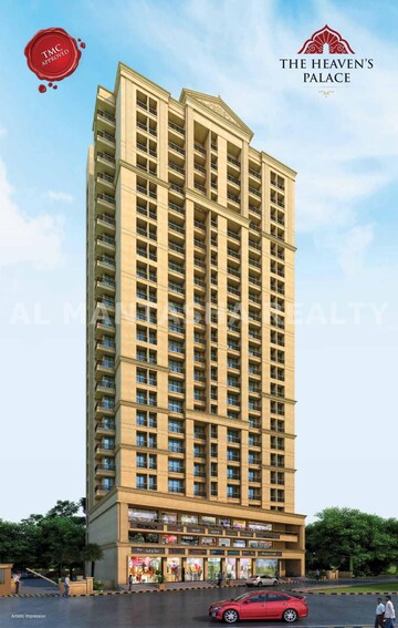 2 BHK Apartment – Exterior View View at AL Mantasha The Heavens Palace, Shilphata - for Sale