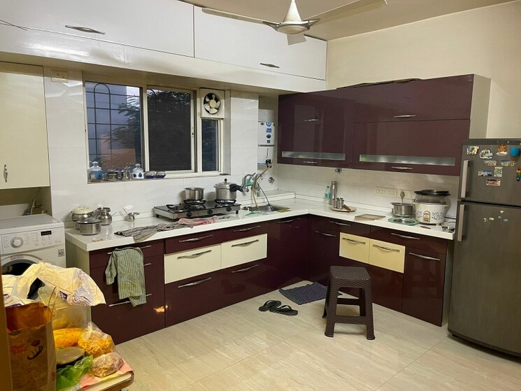 Kitchen, popular-colony-apartment 2 Bedroom 1001 Sq.Ft. Builder Floor In Warje Pune 8014510
