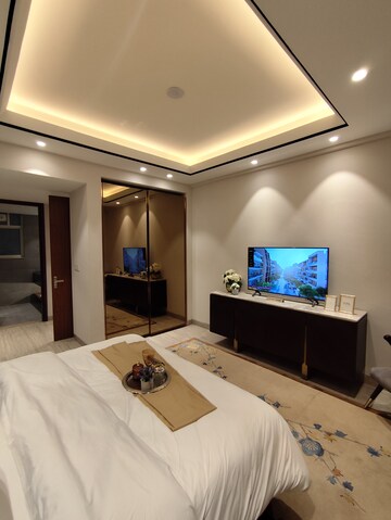 Bedroom in 4 BHK Builder Floor at Adani Samsara Vilasa, Sector 63 – for Sale
