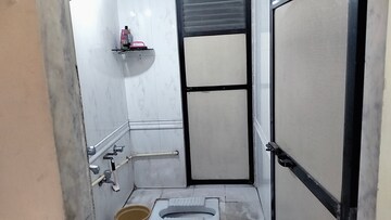 Bathroom in 2 BHK Apartment at Cosmos Nest, Dhokali – for Rent