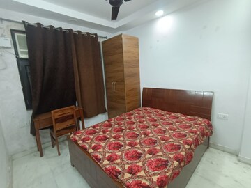 Bedroom in 3 BHK Builder Floor at Old Rajinder Nagar – for Rent