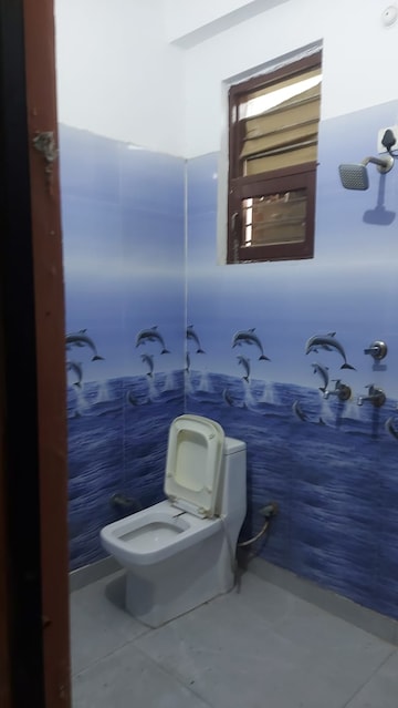 Bathroom in 2 BHK Builder Floor at New Shivalik Nagar – for Rent