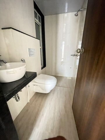 Bathroom in 1 BHK Apartment at JP North Alexa, Mira Road – for Rent