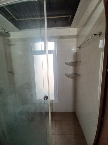 Bathroom in 3 BHK Apartment at L&T Raintree Boulevard, Hebbal – for Rent