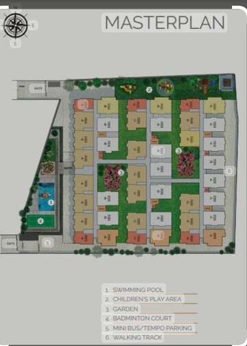 Master Plan in 2 BHK Apartment at Kothanur – for Sale