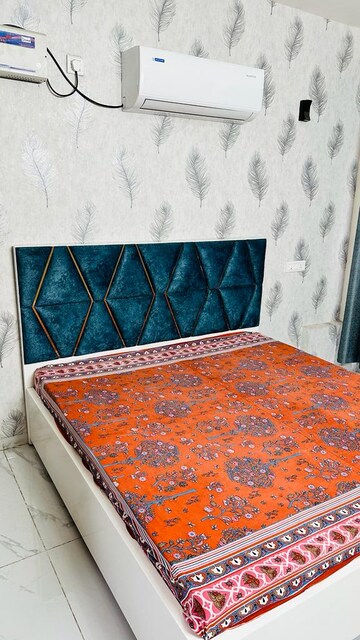 Bedroom in 3 BHK Apartment at NK Sharma Savitry Greens, Lohgarh – for Rent