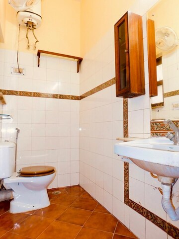 Staircase in 3 BHK Builder Floor at Saket – for Rent