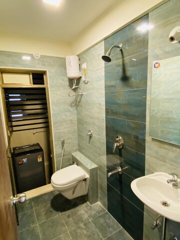 Bathroom in 1 BHK Apartment at New Panvel West – for Sale