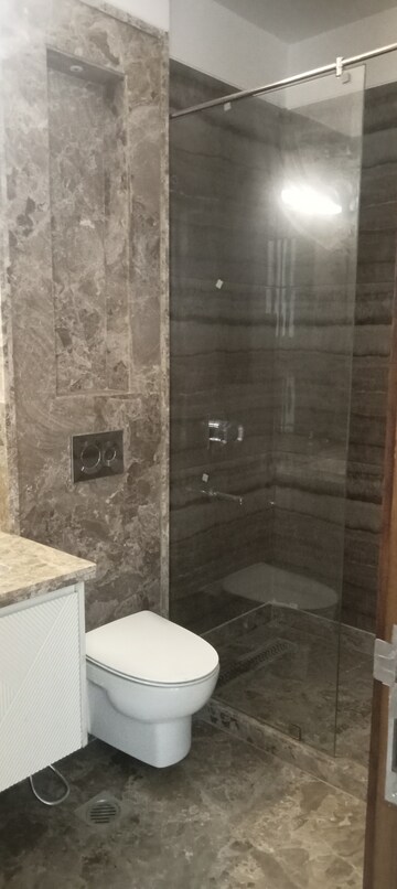 Bathroom in 4 BHK Builder Floor at Panchsheel Park – for Sale