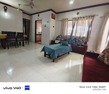 Living Room in 3 BHK Apartment at Oxy Beaumonde, Viman Nagar – for Rent