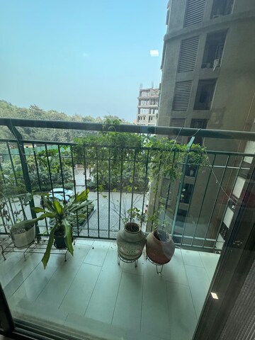 Balcony in 3 BHK Apartment at Neelkanth Greens, Manpada – for Sale