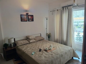 Master Bedroom in 1 BHK Apartment at Earthcon Casa Grande II, Chi V Greater Noida – for Rent