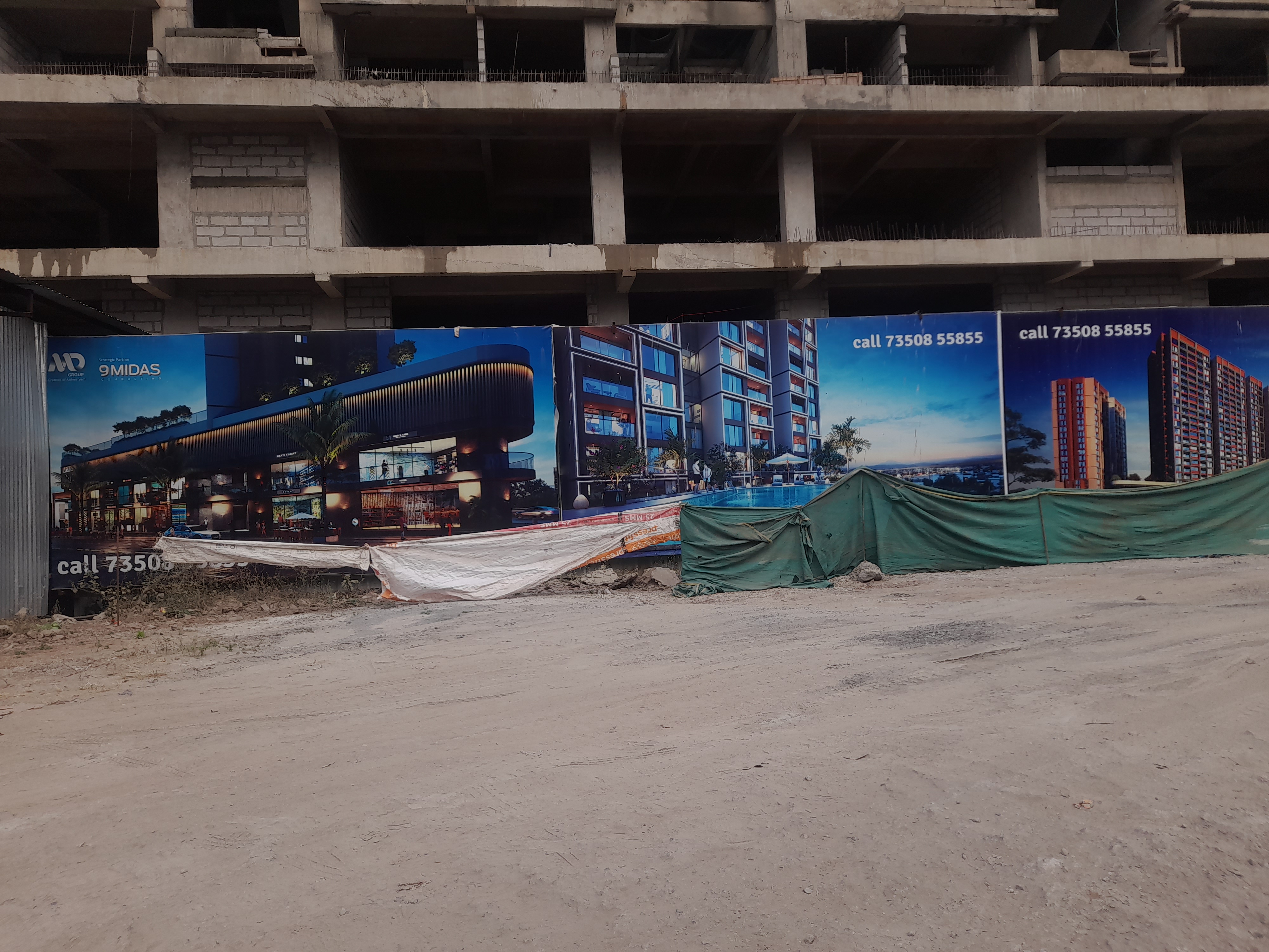 3 BHK + Pooja Room Apartment For Sale in City One Vezdaa