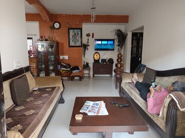 Living Room in 3 BHK Apartment at Ghatalodia – for Sale