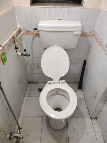Bathroom in 1 BHK Apartment at Nand Building, Seawoods – for Rent