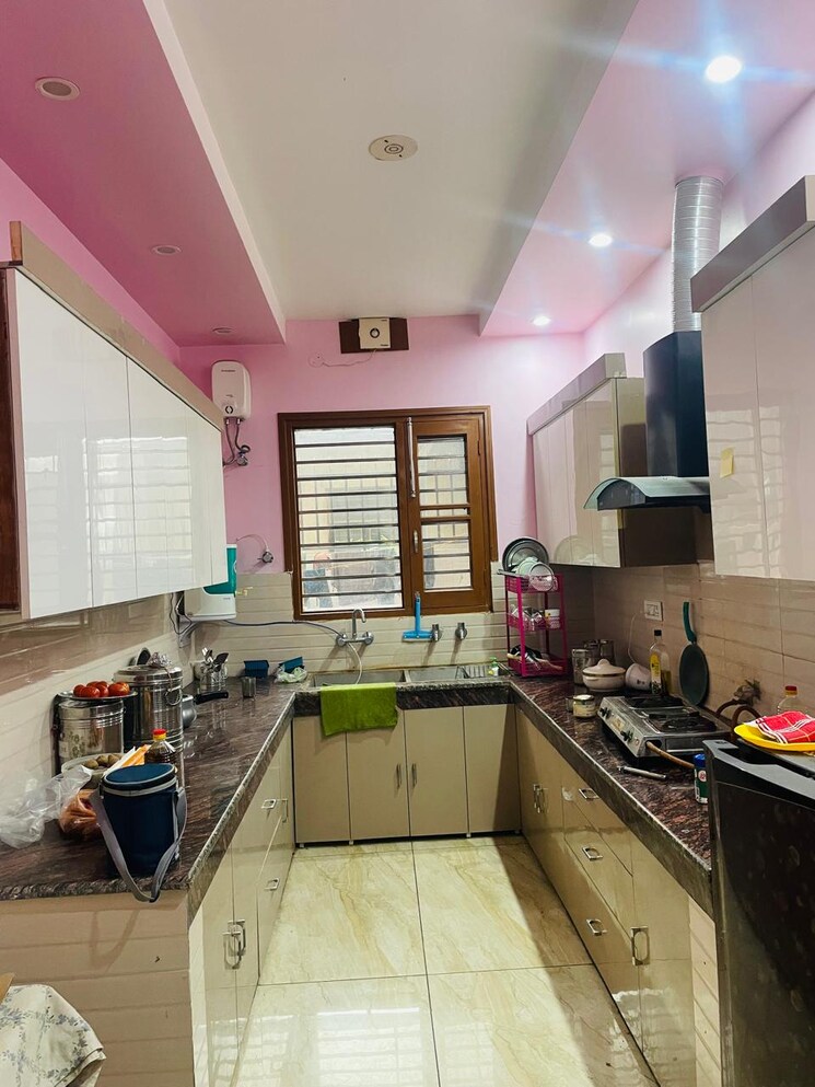 Kitchen, nk-sharma-savitry-greens 2.5 Bedroom 1230 Sq.Ft. Apartment In Lohgarh Zirakpur 8015901