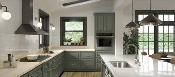 Kitchen in 3.5 BHK Builder Floor at Sector 107 – for Sale