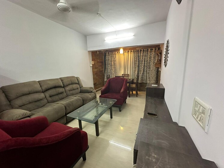 Living Room, brightland-phase-1-chs 2 Bedroom 630 Sq.Ft. Apartment In Balkum Pada Thane 8015926