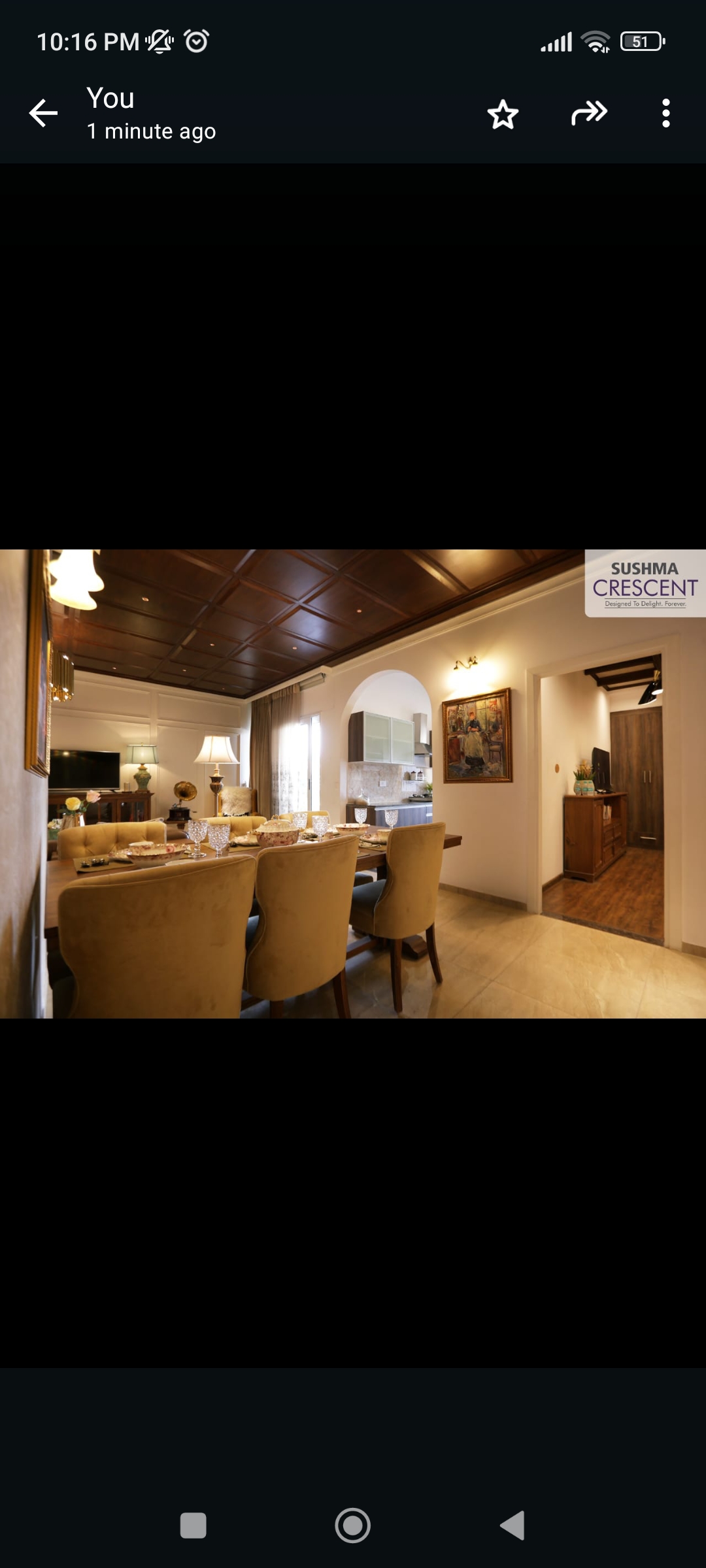 3 BHK + Pooja Room,Servant Room Apartment For Sale in Sushma Crescent