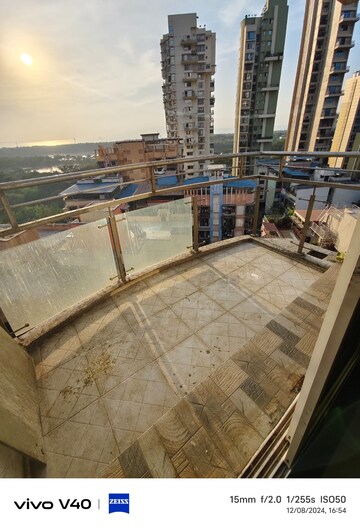 Balcony in 2 BHK Apartment at Akshar Siddhi Heights, Nerul – for Sale