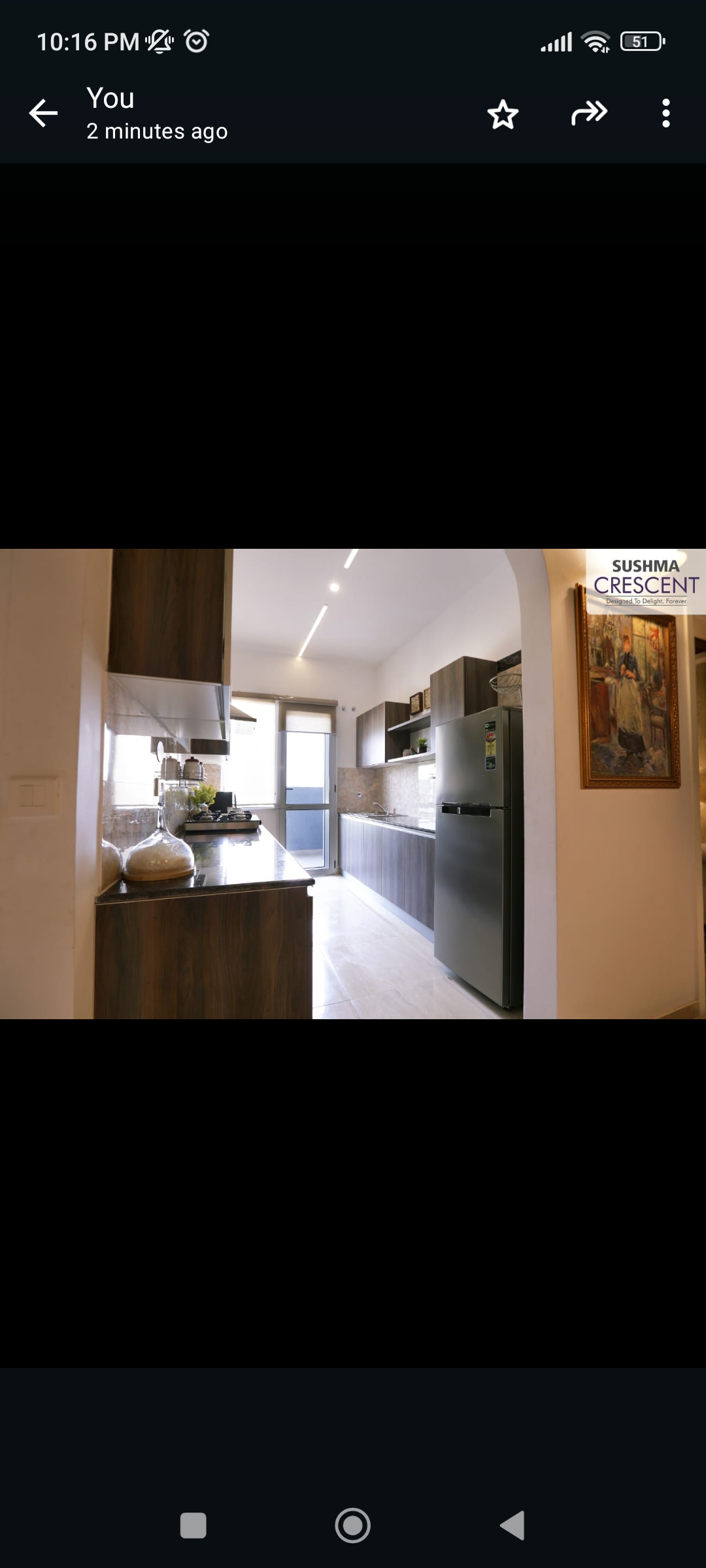 3 BHK + Pooja Room,Study Room 1690 Sq.Ft. Apartment in Sushma Crescent