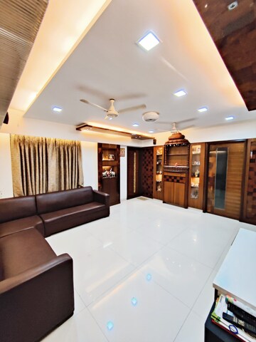 Master Bedroom in 2 BHK Apartment at Reliable Balaji Heights, Nerul – for Sale