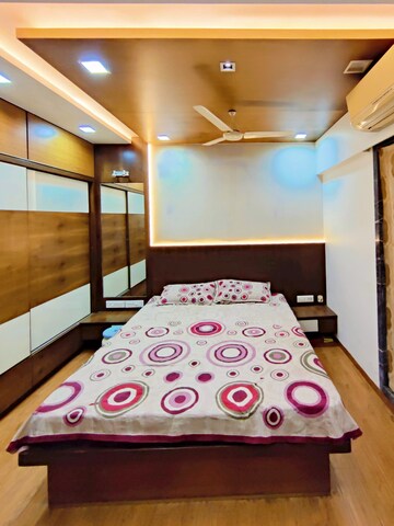 Bedroom in 2 BHK Apartment at Reliable Balaji Heights, Nerul – for Sale
