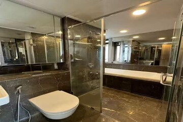 Bathroom in 4 BHK Apartment at Lodha Marquise, Worli – for Rent