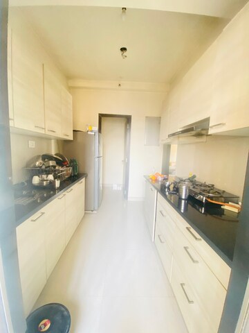Kitchen in 2 BHK Apartment at Lodha Luxuria Priva, Majiwada – for Rent